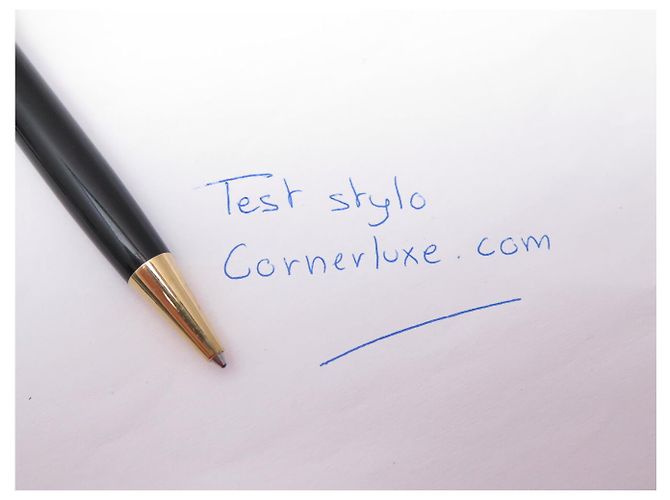 PENNA A BISSETTO MONTBLANC MEISTERSTÜCK PIX CLASSIC ORO MB10883 Nero - vista 10