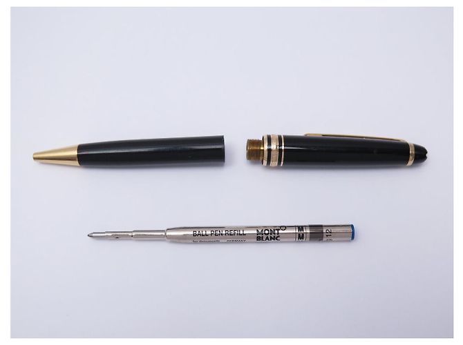 PENNA A BISSETTO MONTBLANC MEISTERSTÜCK PIX CLASSIC ORO MB10883 Nero - vista 11