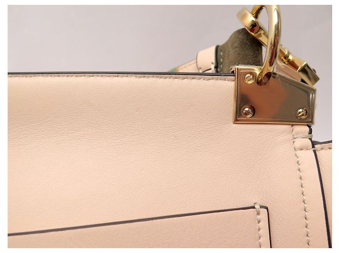 NUOVA BORSA A MANO GIVENCHY MYSTIC IN PELLE BEIGE A SPALLA - vista 17
