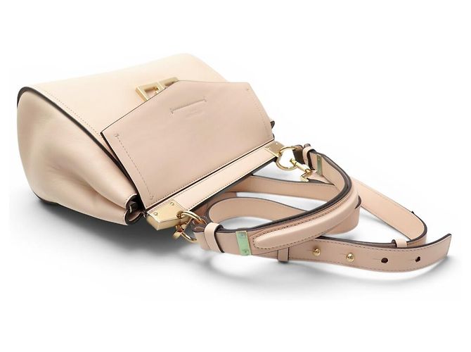 NUOVA BORSA A MANO GIVENCHY MYSTIC IN PELLE BEIGE A SPALLA - vista 4