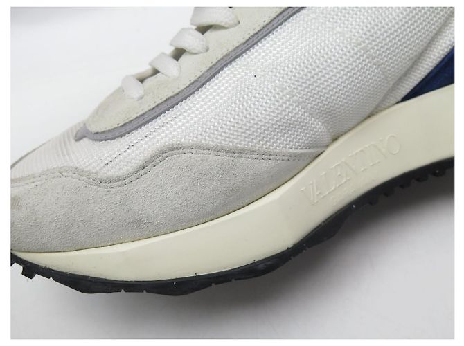 SNEAKERS VALENTINO GARAVANI NETRUNNER 42 TELA CAMELLO LOGO - vista 14