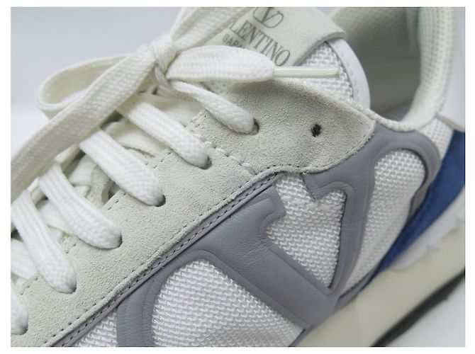 SNEAKERS VALENTINO GARAVANI NETRUNNER 42 TELA CAMELLO LOGO - vista 18