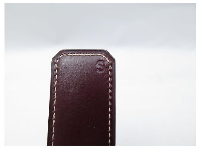 Hermès BORSA HERMES JIGE ELAN PM in pelle Box Rouge Bordeaux clutch bag Bordò - vista 9