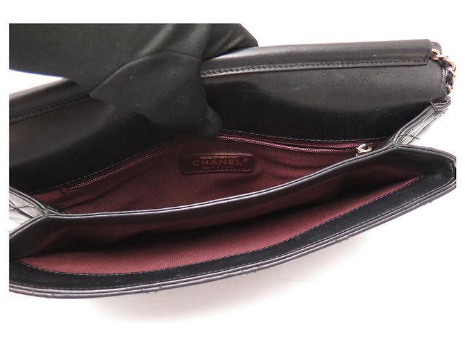 BORSA CHANEL SINGLE FLAP PELLE MATELASSÉ CHIUSURA 2 WAY Nero - vista 9