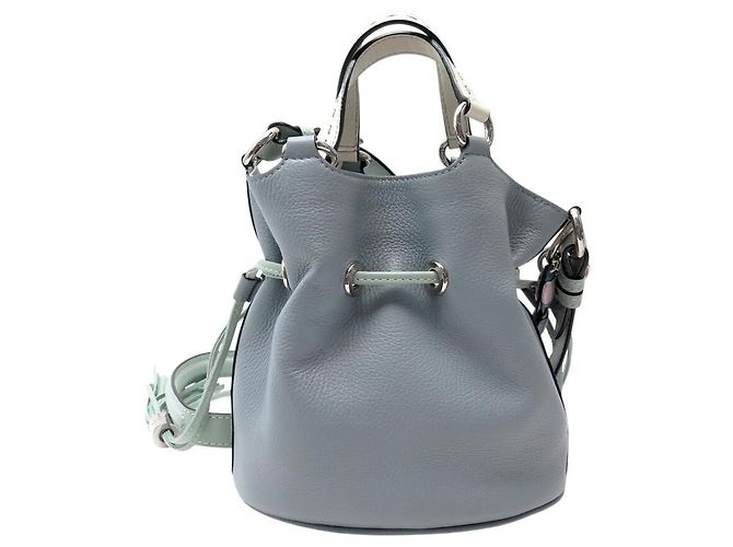 NUOVA BORSA LANCEL PREMIER FLIRT PM PELLE BLU GLACIER EDIZIONE LIMITATA - vista 2