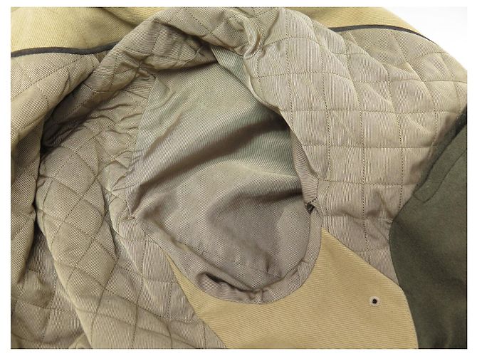 GIACCA BERLUTI X ARNYS FORESTIERE L 54 IN VELLUTO DI COTONE BEIGE - vista 9