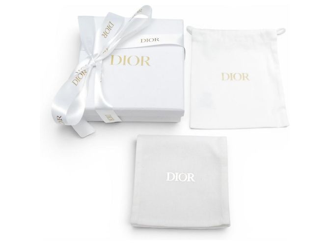 NUOVO COLLANA DIOR PANTHER SAUTOIR STRASS PERLE 69.5CM METALLO DORATO D'oro - vista 7
