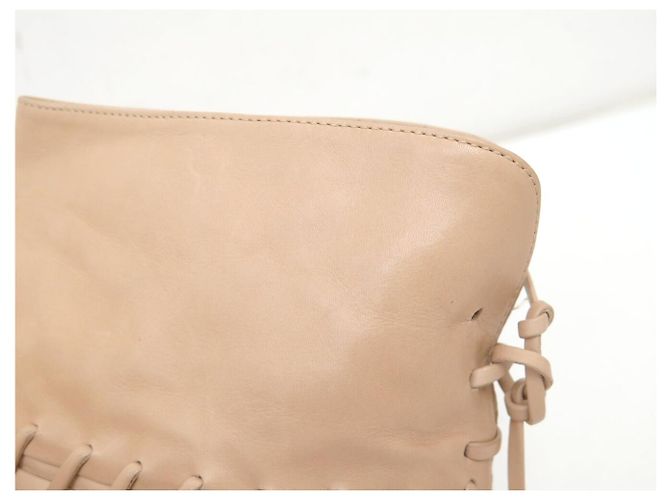 STIVALI CHANEL RUNWAY LOGO CC G27541 40 IN PELLE BICOLORE - vista 14