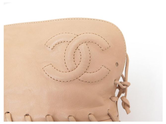 STIVALI CHANEL RUNWAY LOGO CC G27541 40 IN PELLE BICOLORE - vista 9