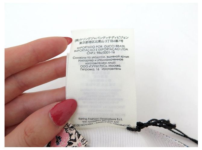 NUOVO BERRETTO DA BASEBALL GUCCI X LIBERTY FLEURS 634374 COTTON FLOWERS CAP Multicolore - vista 12