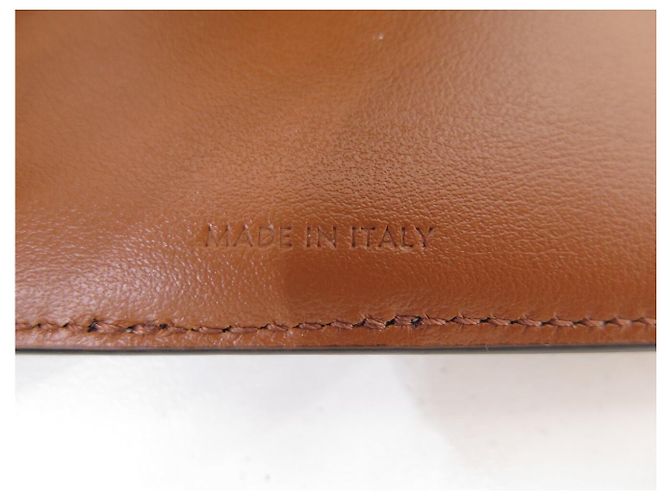 Céline NUEVA CARTERA CELINE SMALL TRIFOLD TOILE TRIOMPHE 10D572BZ9.04LU Castaño - vista 8