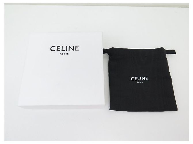 Céline NUOVA TRACCELLA CELINE LOGO JACQUARD 49S01 2AEP-03BW 107 CM LONG STRAP Beige - vista 10
