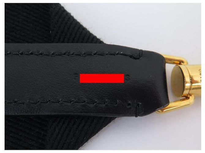 Céline NUEVA CORREA DE HOMBRO CELINE LOGO JACQUARD 49S01 2AEP-38AW 1LONG STRAP Negro - vista 5