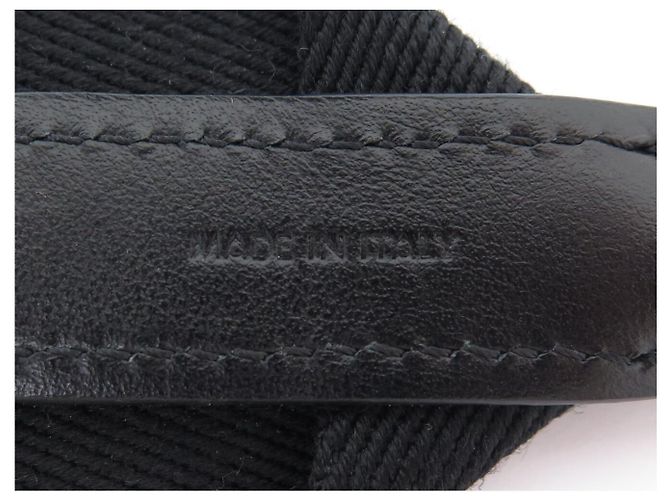 Céline NUEVA CORREA DE HOMBRO CELINE LOGO JACQUARD 49S01 2AEP-38AW 1LONG STRAP Negro - vista 6