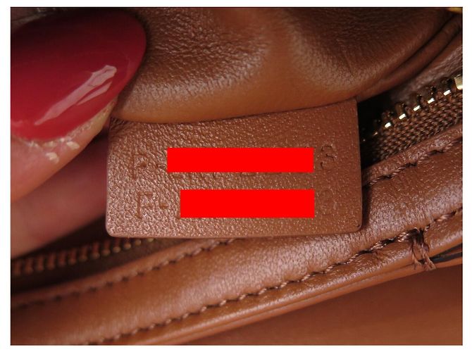 Céline NUOVA BORSA A SPALLA CELINE TRIOMPHE CLASSIC 191242 TELA E CALF LEATHER Marrone - vista 14