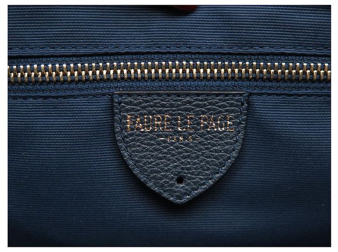 Fauré Le Page NUOVA BORSA A SPALLA FAURE LE PAGE SAGACITY 31 TELA TORTOROSA Blu - vista 11