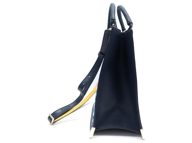 Fauré Le Page NUOVA BORSA A SPALLA FAURE LE PAGE SAGACITY 31 TELA TORTOROSA Blu - vista 3