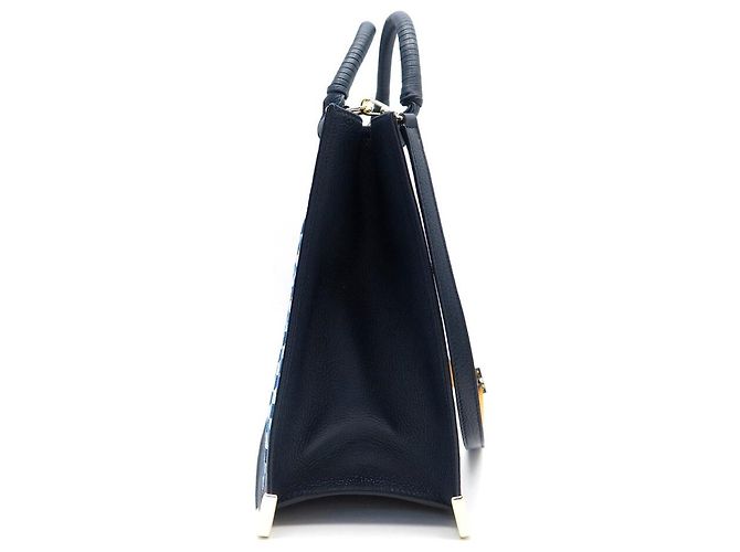 Fauré Le Page NUOVA BORSA A SPALLA FAURE LE PAGE SAGACITY 31 TELA TORTOROSA Blu - vista 4