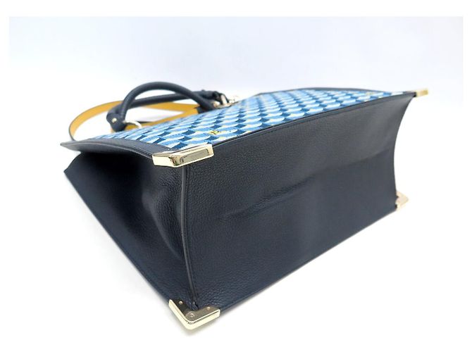Fauré Le Page NUOVA BORSA A SPALLA FAURE LE PAGE SAGACITY 31 TELA TORTOROSA Blu - vista 5