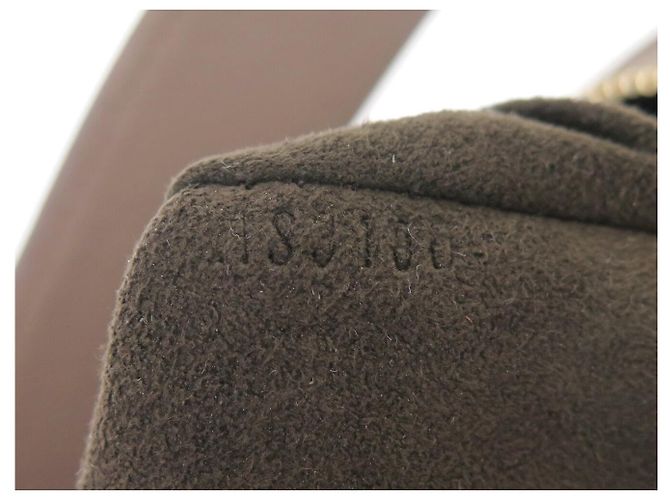 NUOVA BORSA A SPALLA LOUIS VUITTON MAHINA XS PELLE MONOGRAMMA PERFORATA HOBO Taupe - vista 14