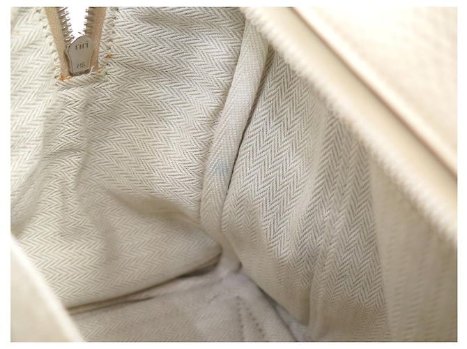 Hermès NOVA BOLSA DE MÃO HERMES VICTORIA II 35 EM COURO TAURILLON CLEMENCE CREME Cru - vista 15