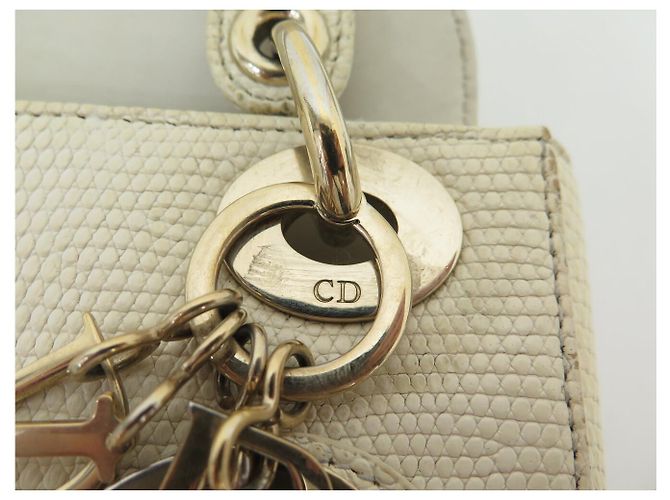 CHRISTIAN DIOR LADY MINI M0500OLEZ ECHSENLEDER SCHULTERTASCHE - Ansicht 12