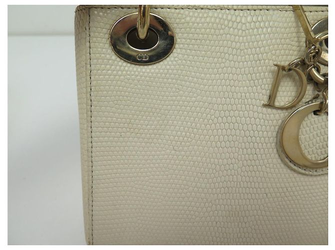 CHRISTIAN DIOR LADY MINI M0500OLEZ ECHSENLEDER SCHULTERTASCHE - Ansicht 14