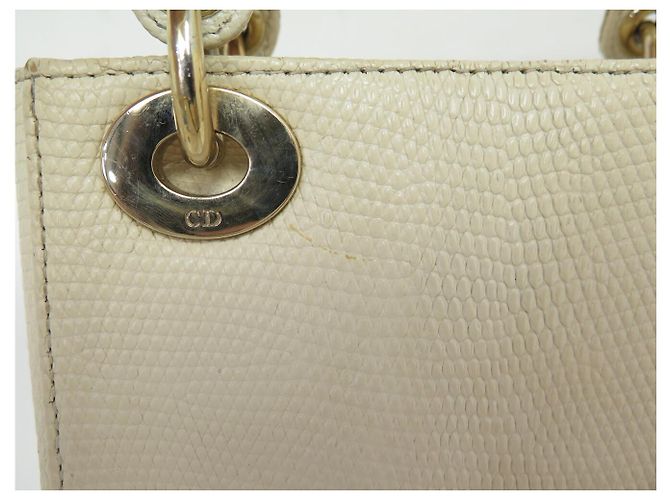 CHRISTIAN DIOR LADY MINI M0500OLEZ ECHSENLEDER SCHULTERTASCHE - Ansicht 16