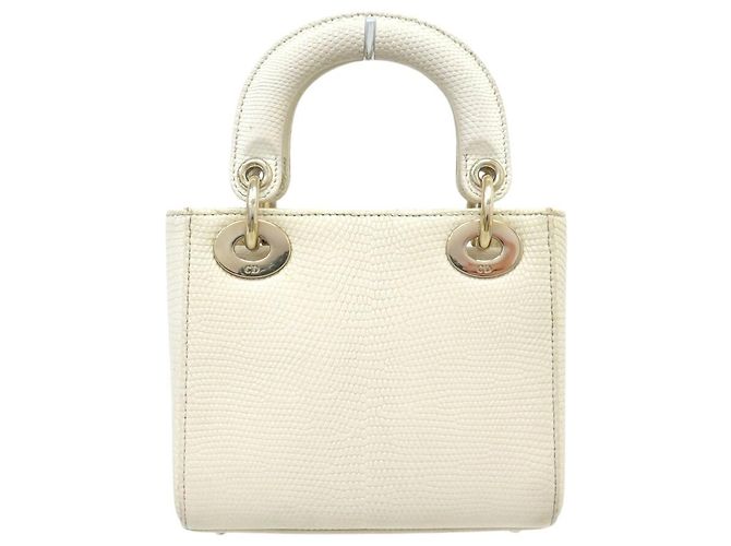 CHRISTIAN DIOR LADY MINI M0500OLEZ ECHSENLEDER SCHULTERTASCHE - Ansicht 2