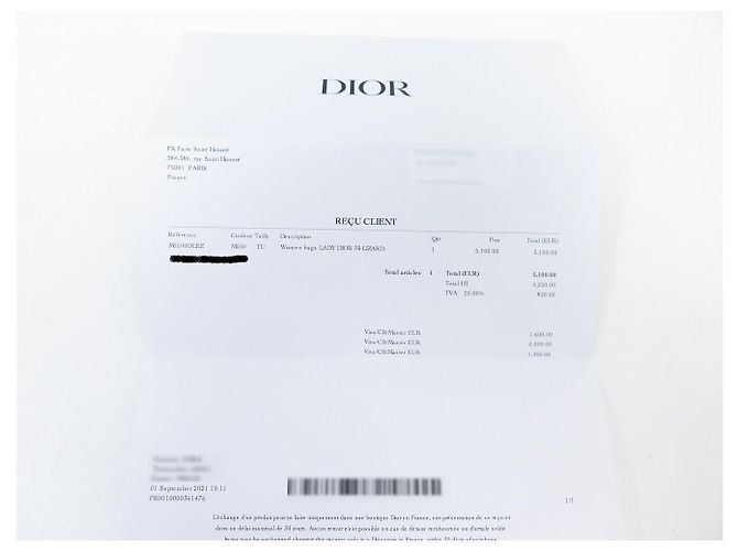 CHRISTIAN DIOR LADY MINI M0500OLEZ ECHSENLEDER SCHULTERTASCHE - Ansicht 22