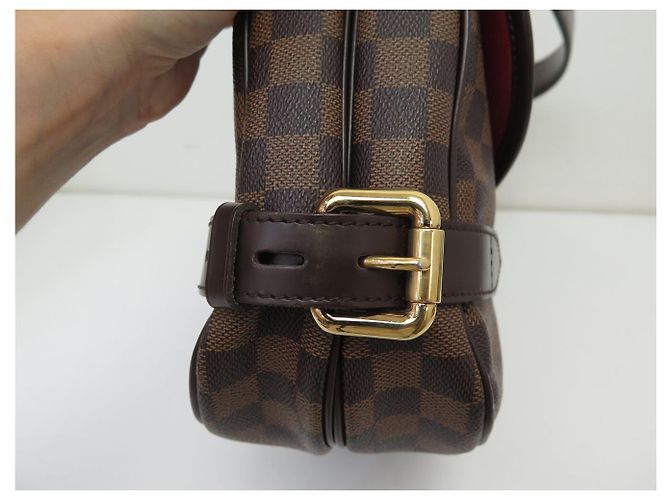 BOLSA LOUIS VUITTON HIGHBURY N51200 DAMIER EBENE CANVAS CABAS TOTE BAG Marrom - vista 16