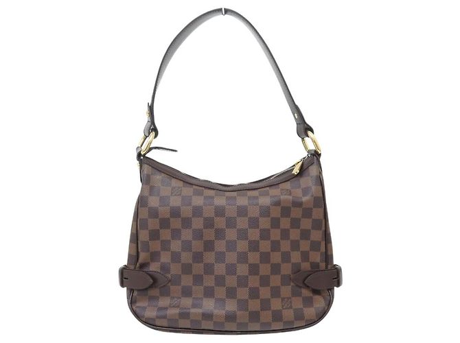 BOLSA LOUIS VUITTON HIGHBURY N51200 DAMIER EBENE CANVAS CABAS TOTE BAG Marrom - vista 2