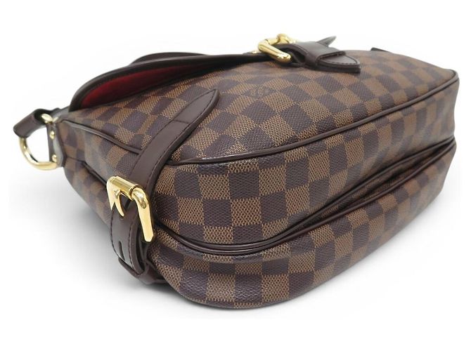 BOLSA LOUIS VUITTON HIGHBURY N51200 DAMIER EBENE CANVAS CABAS TOTE BAG Marrom - vista 3