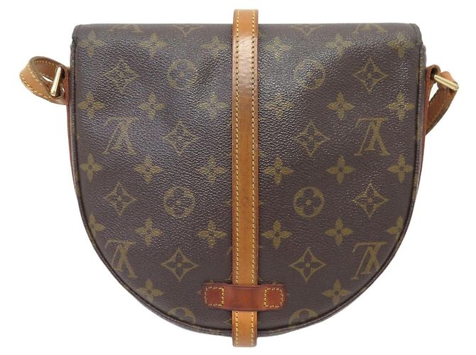 VINTAGE LOUIS VUITTON CHANTILLY GM MONOGRAM CANVAS TASCHE Braun - Ansicht 2