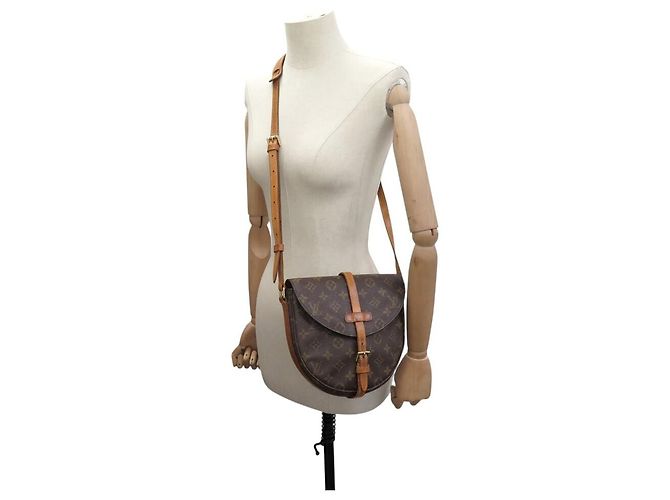 VINTAGE LOUIS VUITTON CHANTILLY GM MONOGRAM CANVAS TASCHE Braun - Ansicht 5