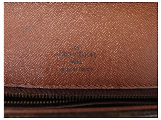 VINTAGE LOUIS VUITTON CHANTILLY GM MONOGRAM CANVAS TASCHE Braun - Ansicht 7