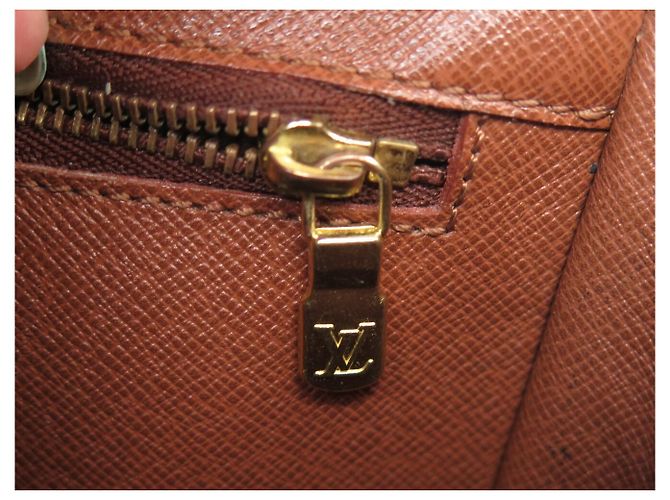 VINTAGE LOUIS VUITTON CHANTILLY GM MONOGRAM CANVAS TASCHE Braun - Ansicht 9