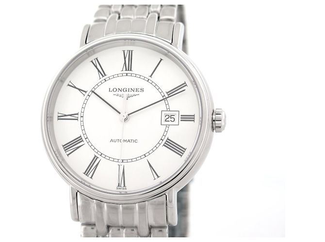 RELOJ AUTOMÁTICO NUEVO LONGINES PRESENCE L4.922.4 39MM ACERO Plata - vista 3