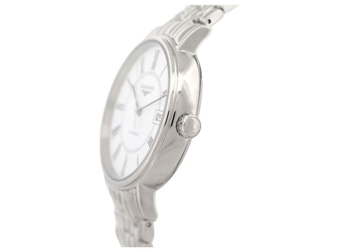 RELOJ AUTOMÁTICO NUEVO LONGINES PRESENCE L4.922.4 39MM ACERO Plata - vista 4