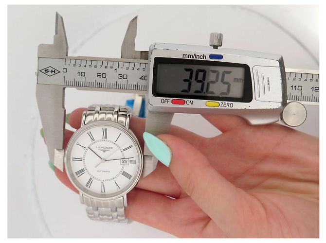 RELOJ AUTOMÁTICO NUEVO LONGINES PRESENCE L4.922.4 39MM ACERO Plata - vista 6