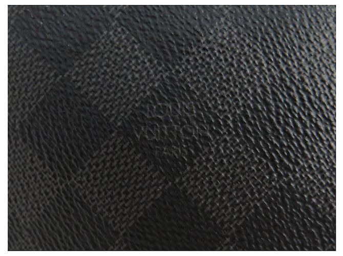 NUOVO SACCA DA VIAGGIO LOUIS VUITTON X NEMETH KEEPALL 55 DAMIER GRAPHITE CON TRACCOLLA Grigio - vista 9