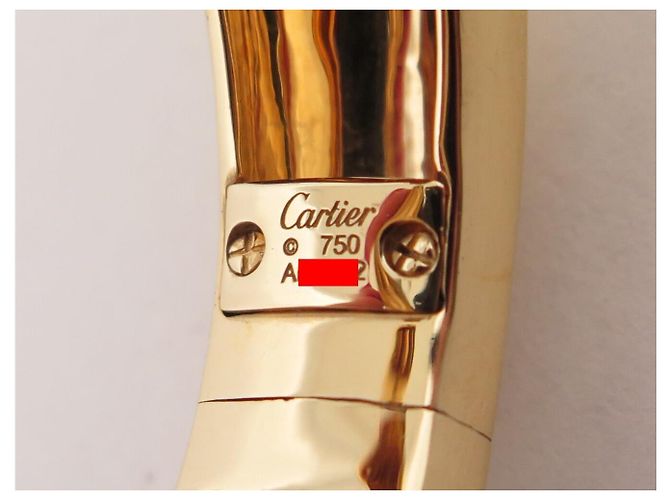 BRACCIALE CARTIER PANTHERE TSAVORITE GRANATO ONIX 17CM ORO GIALLO 18K 86G BANGLE D'oro - vista 12