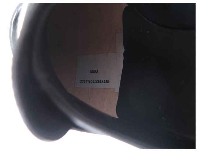 NUOVI MOCASSINI PRADA MONOLITH 1D649M 38 IT 39 FR PELLE NERA Nero - vista 14