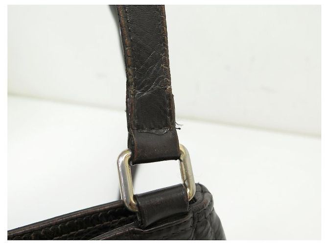 BORSA MESSENGER GUCCI 201538 PELLE GUCCISSIMA MARRONE BORSA A TRACCOLA - vista 12