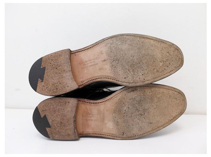 Autre Marque STIVALETTI CROCKETT & JONES HARLECH 10.5E in pelle cordovan Marrone - vista 6