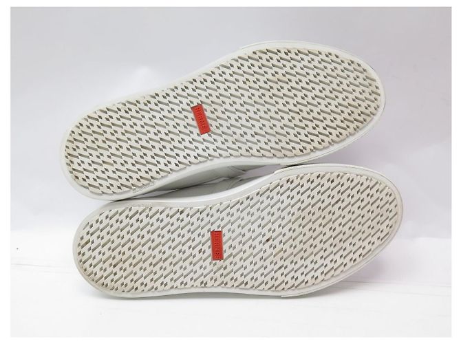 Hermès SNEAKERS HERMES GAME SLIP ON H231727ZH 41 PELLE BIANCA Bianco - vista 6