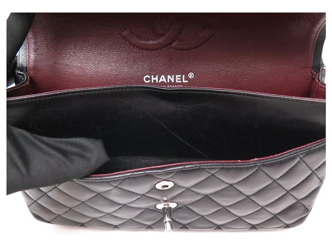BORSA CHANEL TIMELESS CLASSIC MEDIUM A01112 IN PELLE MATELASSÉ Nero - vista 17