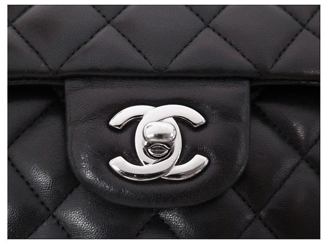BORSA CHANEL TIMELESS CLASSIC MEDIUM A01112 IN PELLE MATELASSÉ Nero - vista 6