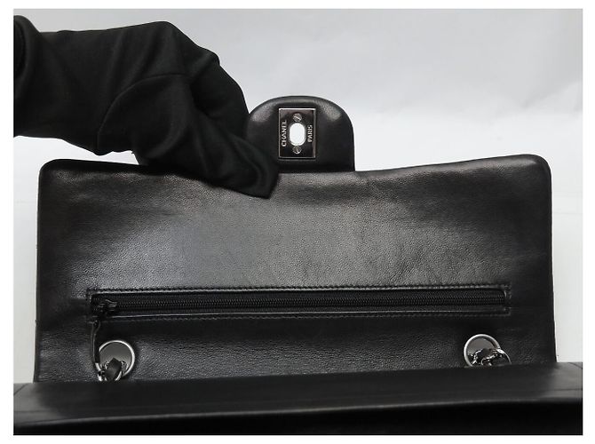 BORSA CHANEL TIMELESS CLASSIC MEDIUM A01112 IN PELLE MATELASSÉ Nero - vista 8