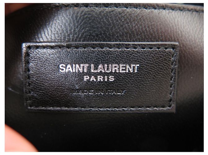 Yves Saint Laurent BORSA SAINT LAURENT COLLEGE MEDIUM CHAIN 428101 PELLE EFFETTO CROCO Crudo - vista 12